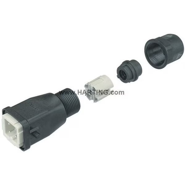 Han 3A with Harax / Male, PK 10, Harting, Mfr#: 09200030440