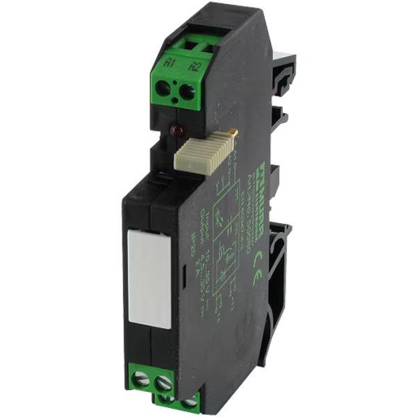 AMMDU OPTO-COUPLER MODULE, IN: 53 VDC - OUT: 53 VDC / 1 A - 1 C/O contact, 12 mm screw terminal, Murr Elektronik, Mfr#: 50085