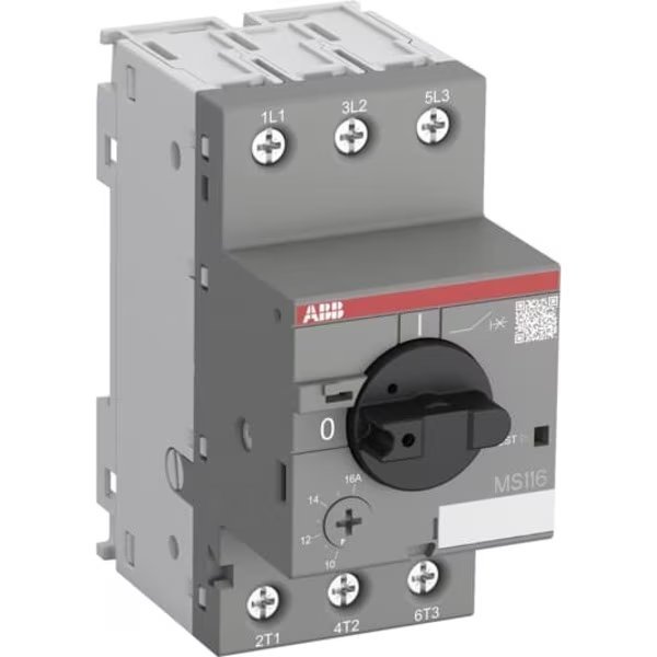 MS116-1.6, 3P MMP 1.0-1.6A RANGE, Abb, Mfr#: MS116-1.6