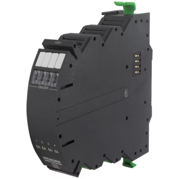 Mico Pro electronic circuit protection, 4 channels, IN: 24 V DC OUT: 24 V DC / 6 A, Murr Elektronik, Mfr#: 9000-41014-0600000