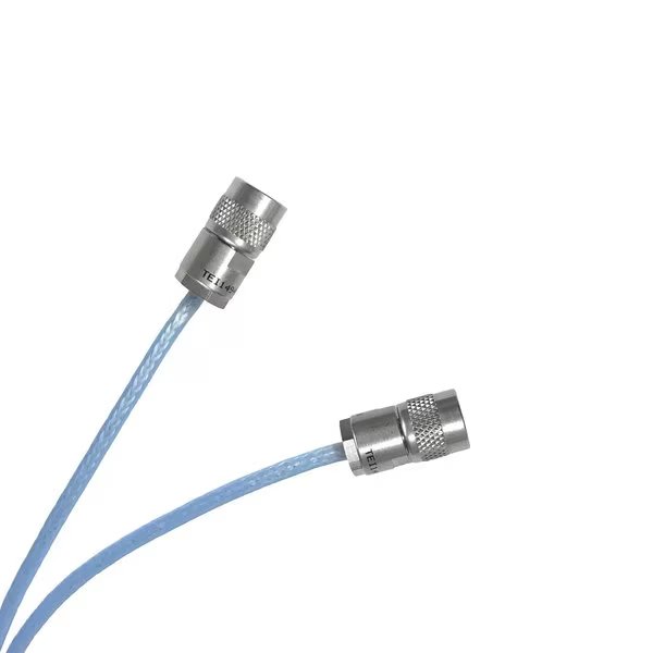 TRS/TRS MIL-STD-1553B Twinax Cable Assembly, 25 ft Length, PL155-47 Connector x2, Remington Industries, Mfr#: RCA-11-300
