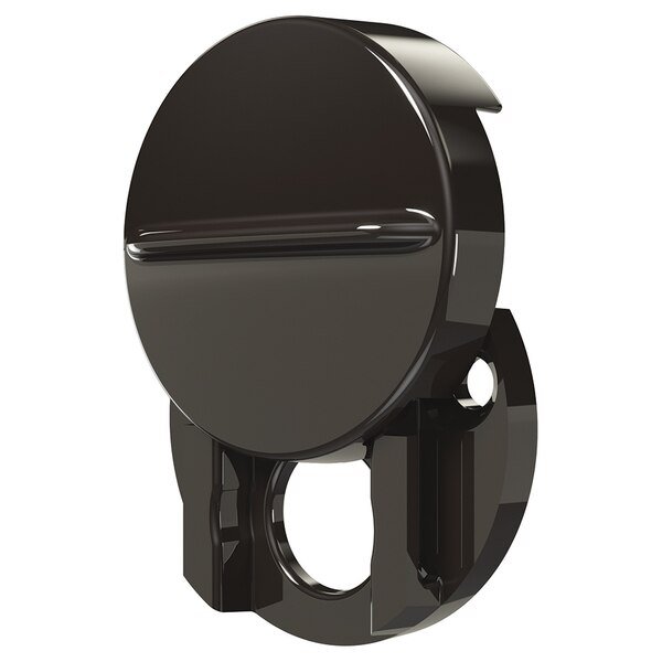 Brown Plastic Fixed Privacy Cover, Prime-Line, Mfr#: S 5088