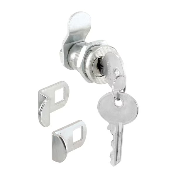 Nickel Universal Mailbox Lock with 3 Cams, Prime-Line, Mfr#: S 4139