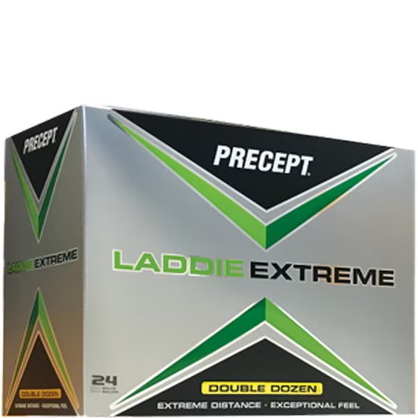 Precept Laddie Extreme Double Dozen Golf Balls, Bridgestone, Mfr#: 760778081228