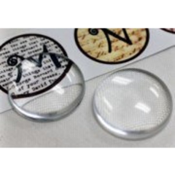 Clear Cast Acrylic Cabochon, 0.375 Dia, Pkg Of 100 EA [Package], Professional Plastics, Mfr#: BALLACR.375CLCAST-HALF-100PK