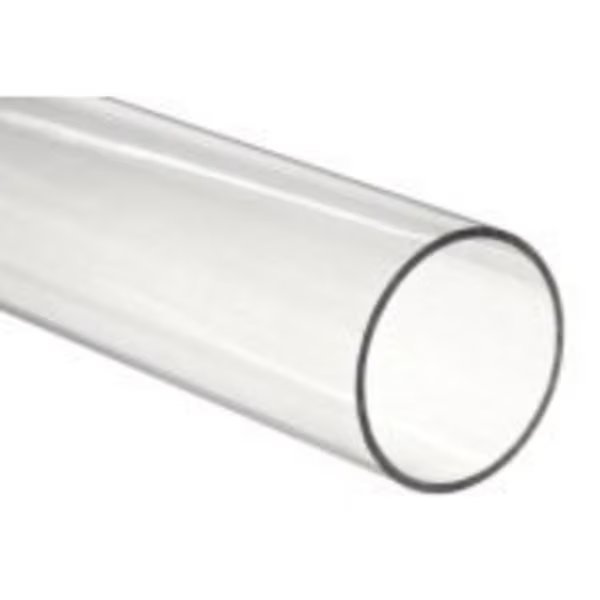 Clear Polycarbonate Tube, 1.375 ID X 1.500 OD X 96.000 [Each], Professional Plastics, Mfr#: TPCCL1.375X1.500X96.000