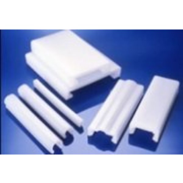 J-Leg Design Profile, Tivar UHMW EPP-621, 10 FT, Professional Plastics, Mfr#: PUHMWPROFILE-EPP-621-10
