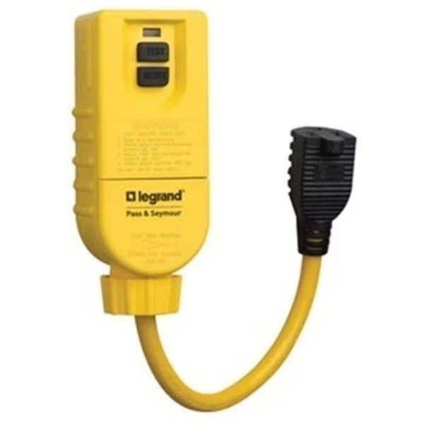 Gfci Receptacle/1'Cord, Pass & Seymour, Mfr#: 1594CS1M