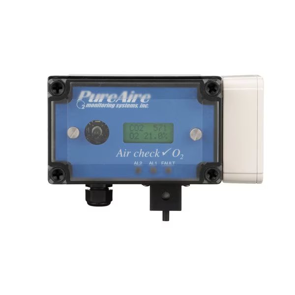 Monitoring Systems Dual O2/CO2 Monitor, Pureaire Monitoring Systems, Mfr#: 99039