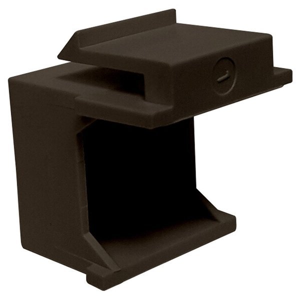 Blank Keystone Insert - Brown, Quest Technology International, Mfr#: NIN-1103