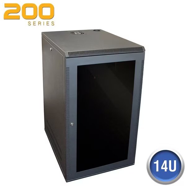 Wall Enclosure, Front/Side Access, 14U, 28