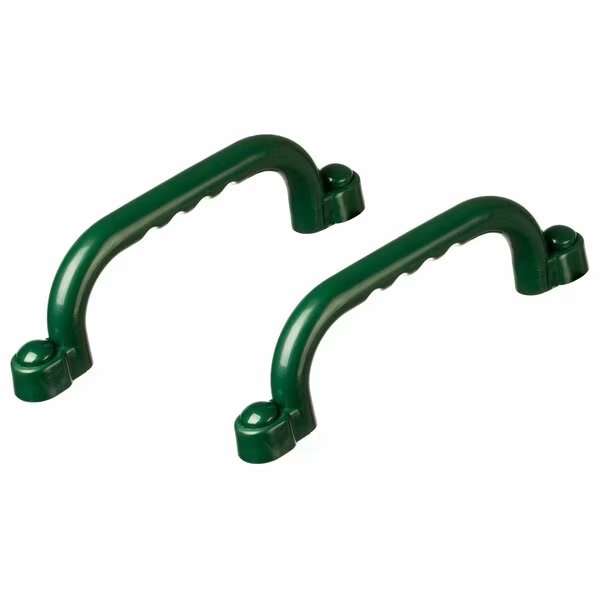 Safety Grab Handles Set, Kids Outdoor Play House Hand Grip Bars Playground Set Accessory, Playberg, Mfr#: QI004563.GN