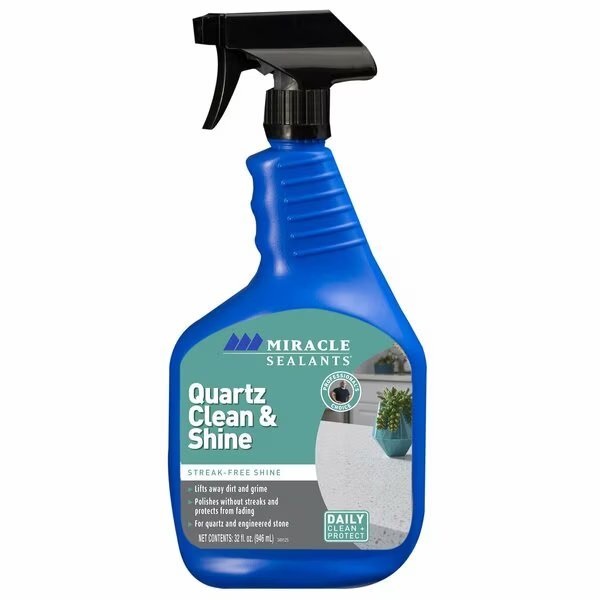 Sealant, Quartz Clean & Shine, 32 Ounce, Miracle Sealants, Mfr#: 371644