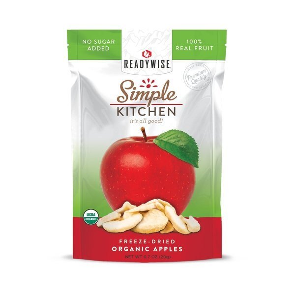 Organic FD Apple, PK 6, Readywise, Mfr#: RWSK05-017
