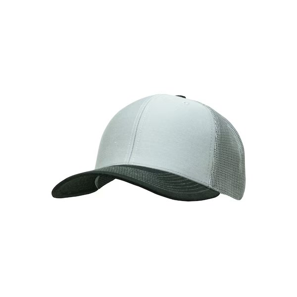 Mesh Trucker Hat Gray/Charcoal/Black, Refrigiwear, Mfr#: 6112RGCHBOSA