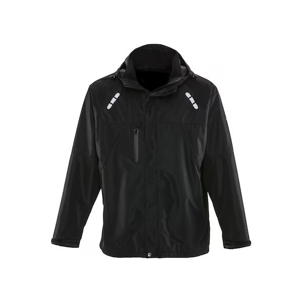 Lightweight Rainwear Jacket Black Lar, Refrigiwear, Mfr#: 9190RBLKLAR