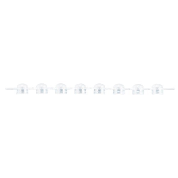 8-Strip Caps for Simplate, Natural, 125/PK, Simport Scientific, Mfr#: 141340