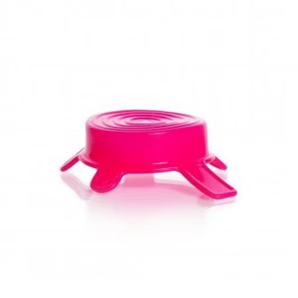 Silicone Lids, Medium Stretch, 66-79 mm, Pink, 5/pk, 5PK, Dwk Life Sciences, Mfr#: 212301P