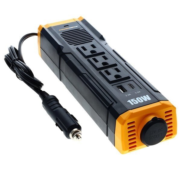 150 Watt Power Strip Inverter, Powerdrive, Mfr#: PWD150S