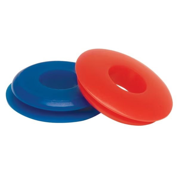 GLADHAND SEALS/POLY/1 RED 1 BLUE, PK 2, Roadpro, Mfr#: RP3611BR