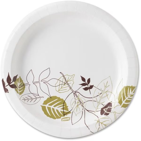 Plates, 8-5/8, Ultra, Pathways 8PK, Dixie, Mfr#: DXEUX9PATH