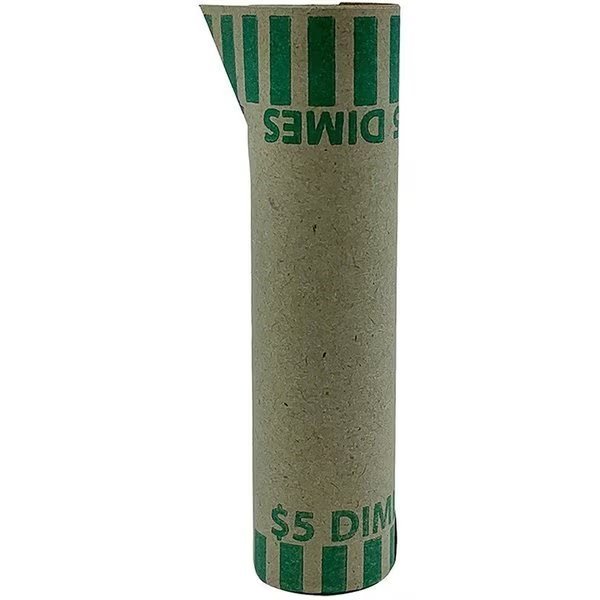 Wrappers, Coin, Nest, Dime Pk, Pap-R, Mfr#: PQP23010