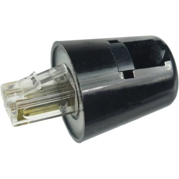 Twisstop Phone Cord, Black, Softalk, Mfr#: SOF1501