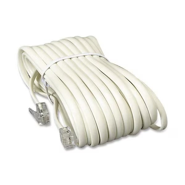 Phone Extension Cord, 25' Long, Ivory, Softalk, Mfr#: SOF04020