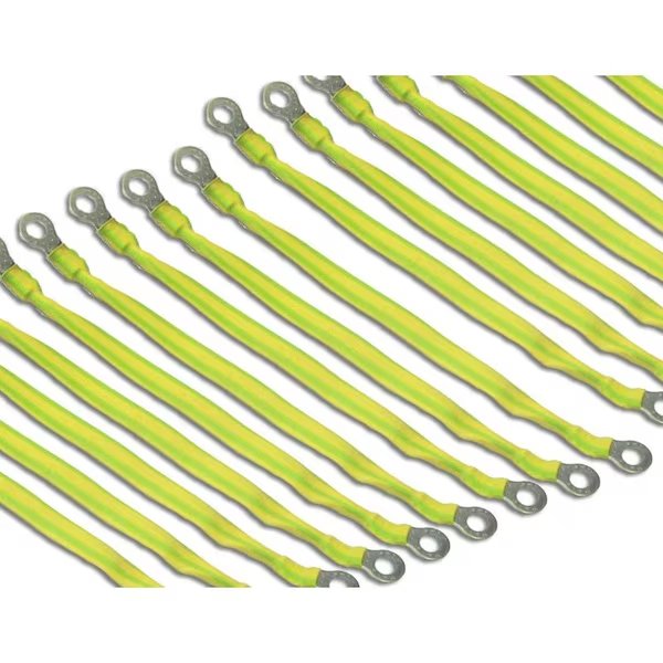 Strap, Ground, 25PK, Saginaw Control & Engineering, Mfr#: SCE-GS808-25