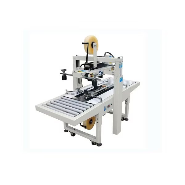 Semi-Automatic Uniform Carton Sealer w/ Top and Bottom Drive Belts, 3
