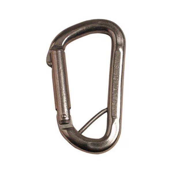 Slideline Stainless Non Locking Carabiner, Kong, Mfr#: 15989