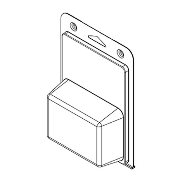 Thermoform-CLAMSHELL-#287-7.000-5.000-2.594-3.656-1.438-0.020-CLEAR, 400PK, Visipak, Mfr#: 287TF