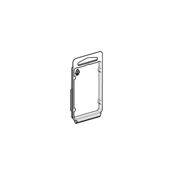 Thermoform-CLAMSHELL-3.750-1.875-1.062-1.062-0.500-2.937-1.687-0.015-CLEAR, 500PK, Visipak, Mfr#: 966392