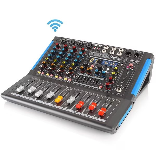4-Channel Bluetooth Studio Mixer, Pyle, Mfr#: PMXU46BT