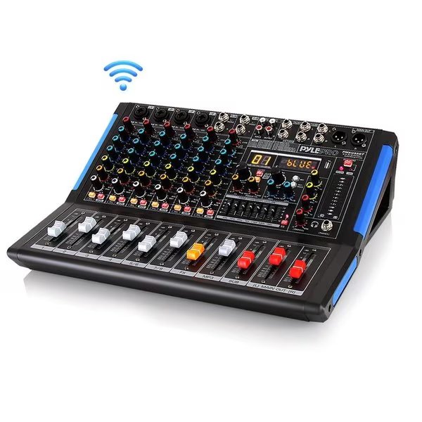 8-Channel Bluetooth Studio Mixer, Pyle, Mfr#: PMXU88BT