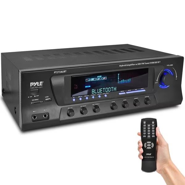 Hybrid Amplifier Receiver, Pyle, Mfr#: PT272AUBT