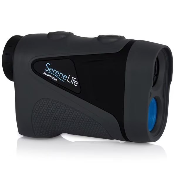 Golf Laser Range Finder Monocular w/ Pin-Seeking/Zoom Sight, SLGRF30BK, Serenelife, Mfr#: SLGRF30BK