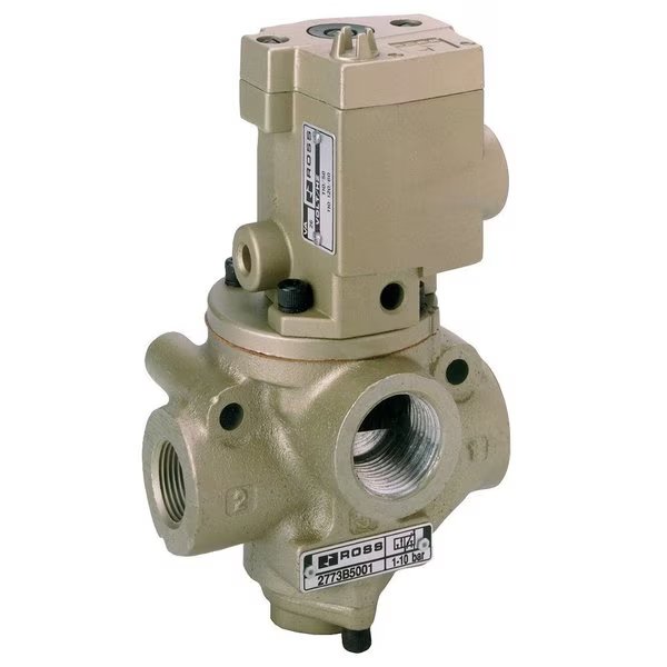 27 Series, 4/2 Single Solenoid Controlled, Spring Return, 3/4