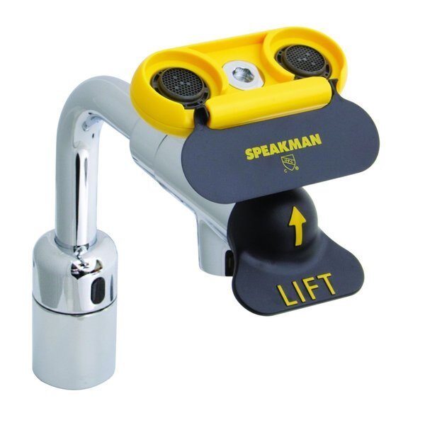 Eyesaver SEF-18100 Battery Powered Sensor Eyewash Faucet, Speakman, Mfr#: SEF-18100