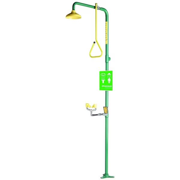 Combo Emergency Station W/ Eye/Face Wash, Speakman, Mfr#: SE-675