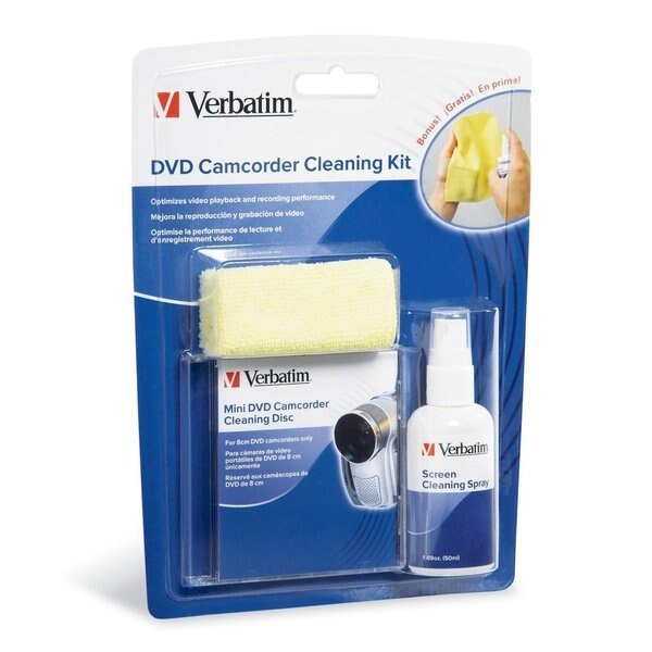 Verbatim Dvd Camcorder Cleaning Kit Camcorder Cleaning Kit, Verbatim, Mfr#: 95450