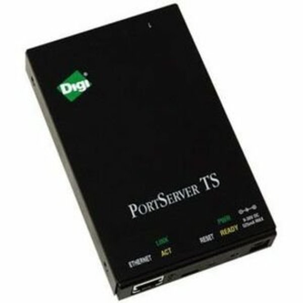 Digi Portserver Ts 1 Port Rs-232 Rj-45 Serial To Ethernet Device, Digi International, Mfr#: 70002041