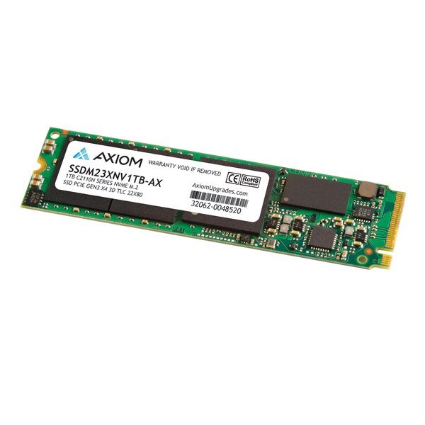 Axiom 1Tb C2110N Series Nvme M.2 Ssd, Axiom Manufacturing, Mfr#: SSDM23XNV1TB-AX