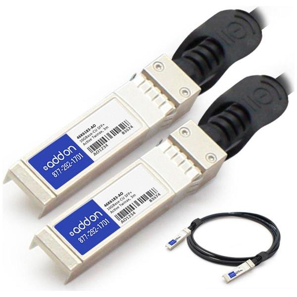 Addon Ibm 46K6183 Compatible Taa Compliant 10Gbase-Cu Sfp+ To Sfp+, Add-On, Mfr#: 46K6183-AO