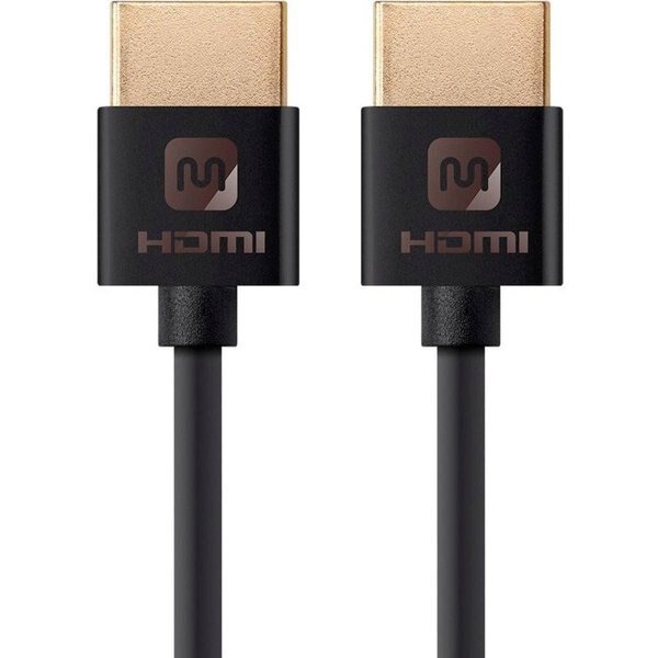6Ft Slim High Speed Hdmi Black, Monoprice, Mfr#: 13586