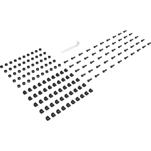 M6 Cage Nuts, Screws Qty 50, Vertiv, Mfr#: VRA5000
