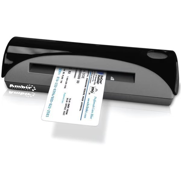 Sheetfed Scanner - Portable - 3 Seconds Per Single-Sided Card In, Ambir, Mfr#: PS667-AS