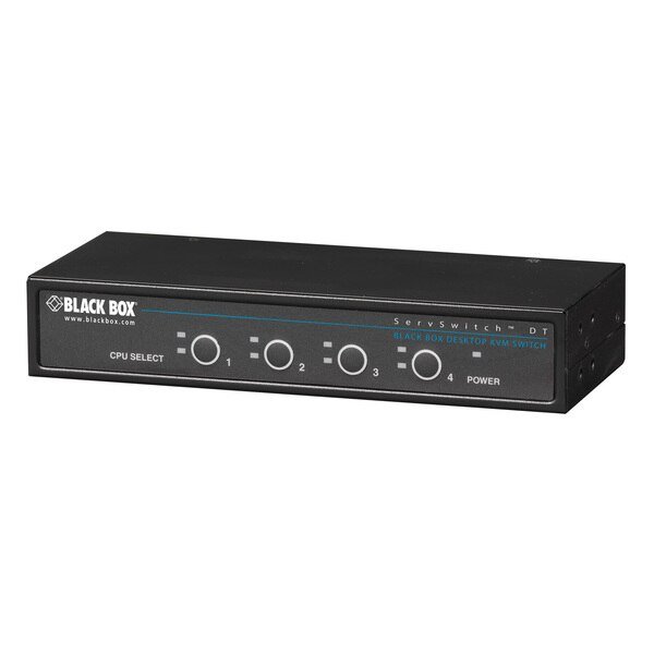Servswitch Dt Basic Ii, 4-Port, Black Box, Mfr#: KV7024A
