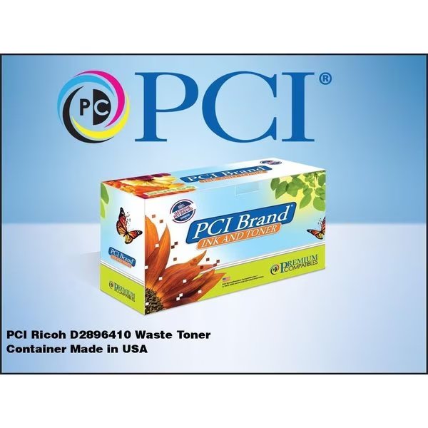 Compatible Ricoh D2896410 Waste Container for MP 3555SP 4054SP 4055SP 5054SP 5055SP 6054SP 6055SP, Pci, Mfr#: D2896410-PCI