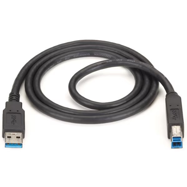 Usb Version 3.0 10 Ft Inain Male To In, Black Box, Mfr#: USB30-0010-MM